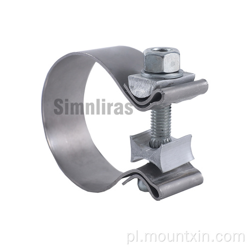 Stalowy zacisk węża typu śruby ze stali nierdzewnej